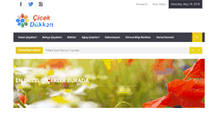 Desktop Screenshot of cicekdukkan.com