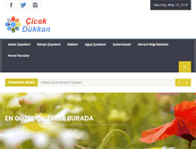 Tablet Screenshot of cicekdukkan.com